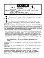 Mitsubishi VS50111 VS60111 WS48311 TV Operating Manual